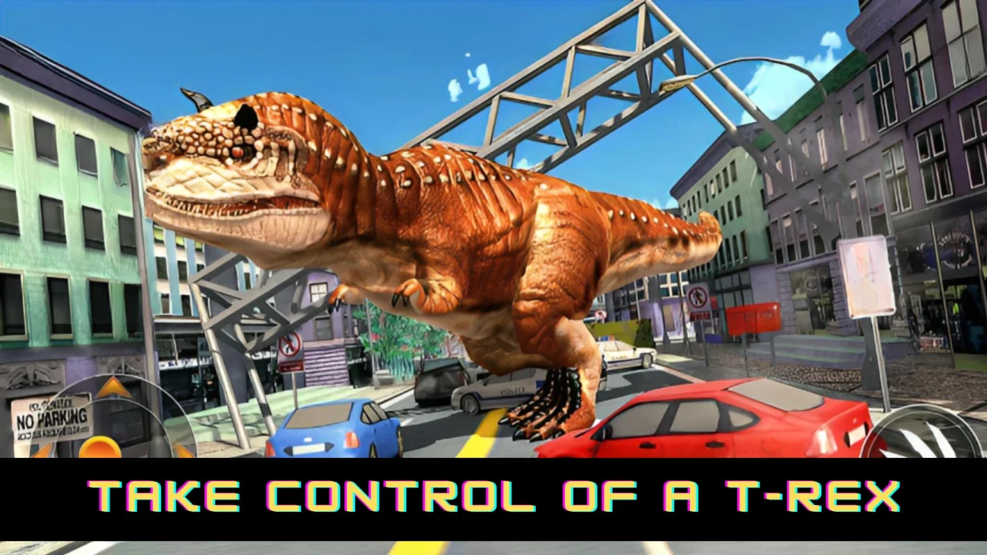 Angry Dino Rampage City Attack on Android: Unleash Dinosaur Mayhem