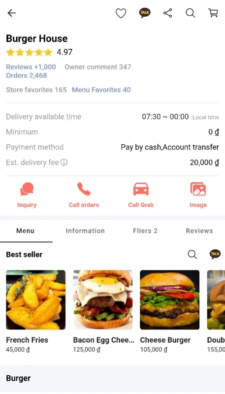 Delivery K for Android - Order Food with Ease