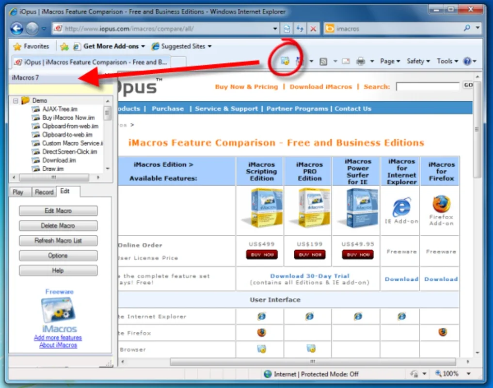 iMacros for Windows - Automate IE Actions Effortlessly