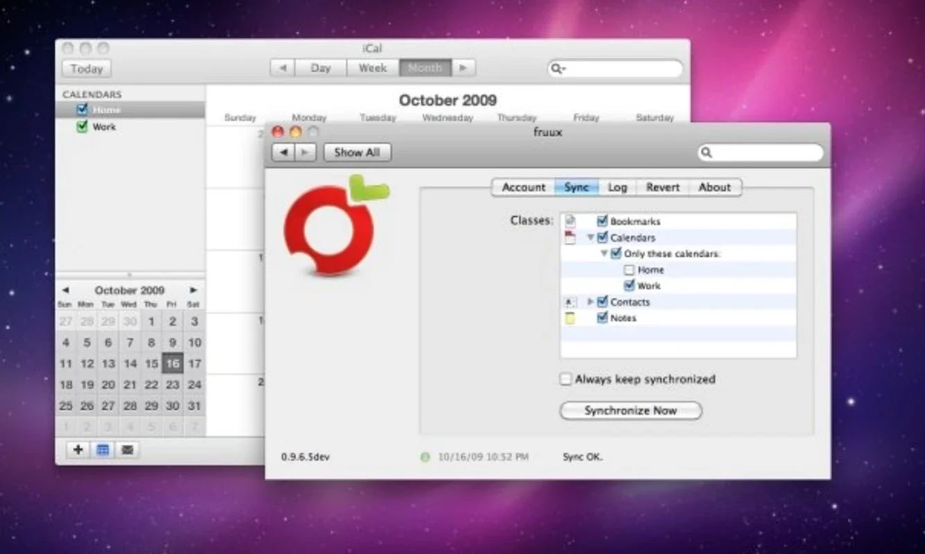 fruux for Mac - Sync Contacts, Calendars, and Favorites