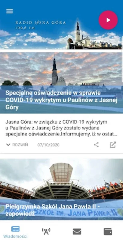 Radio Jasna Góra for Android - Stream Spiritual Content Live