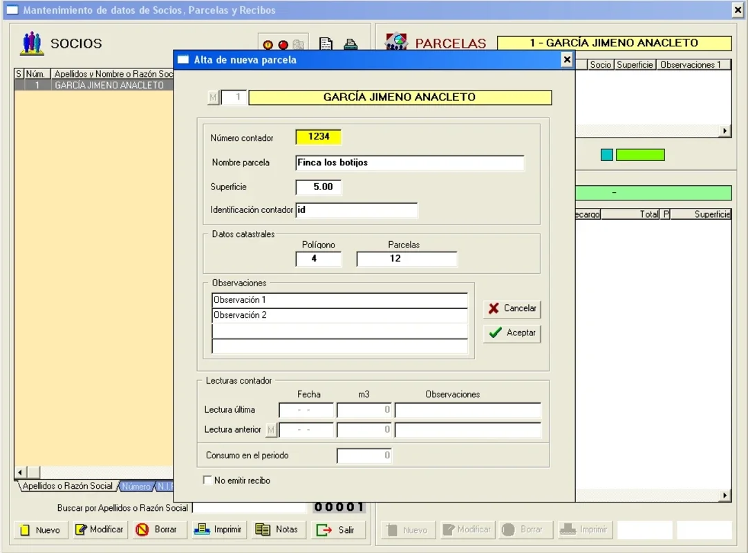 AguaGes for Windows - Ideal for Irrigated Community Management