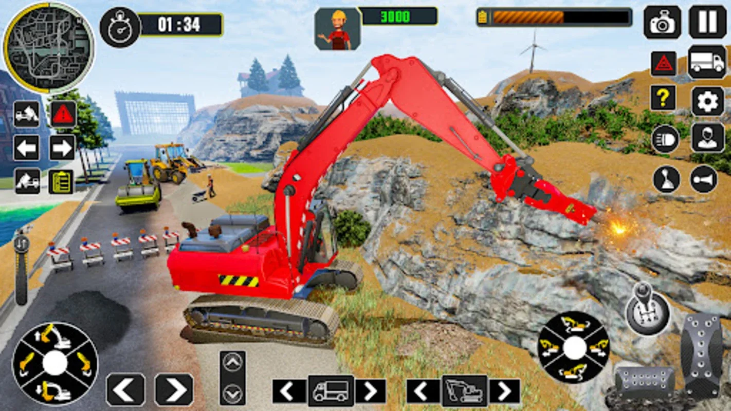 Excavator Construction Game for Android - Realistic Simulator