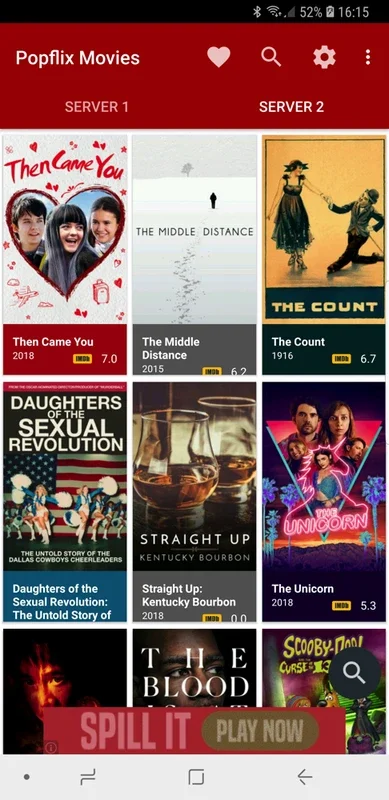 Popflix Movies for Android - Stream Movies & Series