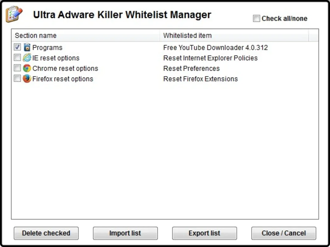 Ultra Adware Killer for Windows - Free Removal of Adware & Malware