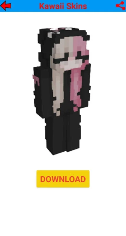 Kawaii Skins for Minecraft on Android - Customize Avatars