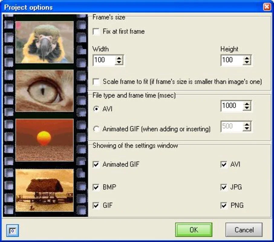 Atani for Windows - Create Animated Gifs and Avis Easily