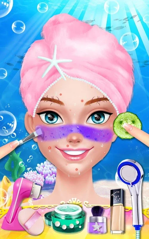 Wedding Salon - Mermaid Bride for Android - Create Stunning Mermaid Bridal Looks