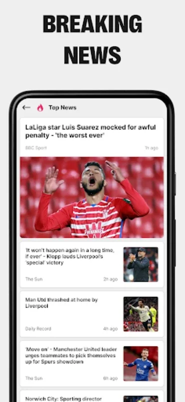 Apex Football for Android - Stay Connected with Live Football