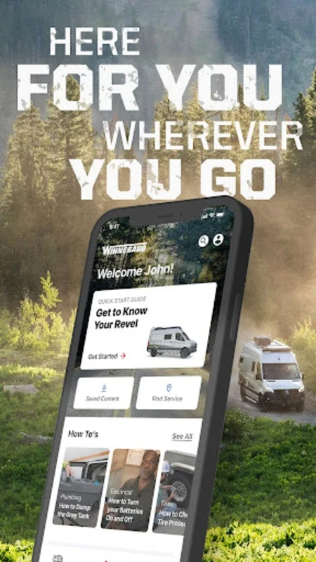 Winnebago for Android - The Ultimate RV Maintenance & Travel App