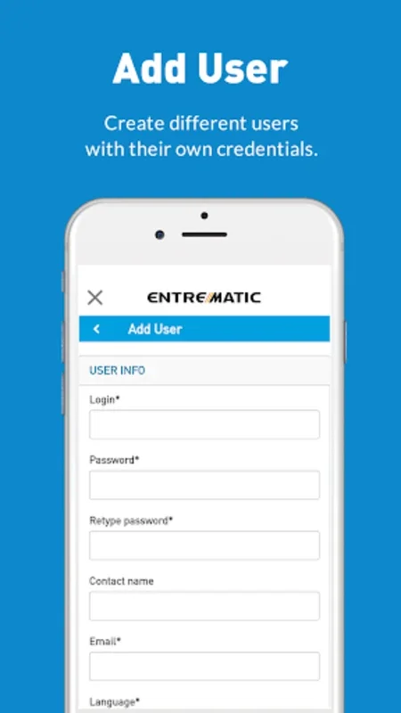 Entrematic Smart Connect for Android - Manage Entrances Easily