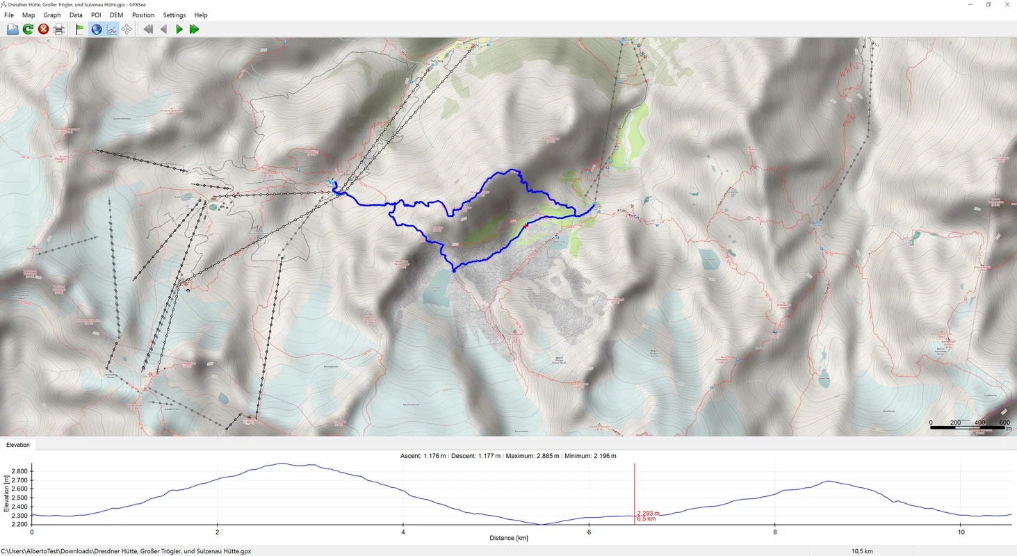 GPXSee for Mac - Free Route Viewing and Analysis