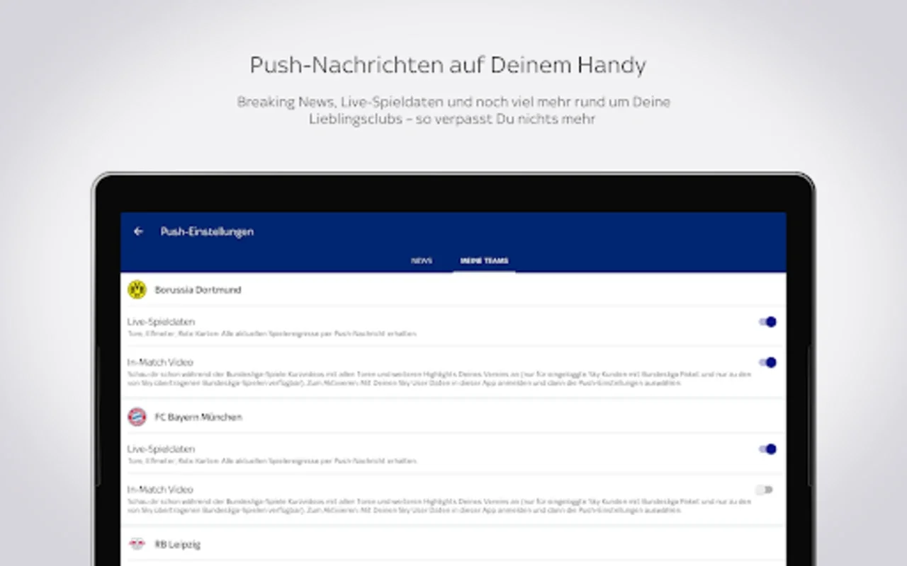 Sky Sport: Fußball News & mehr for Android - Stay Updated with Live Sports