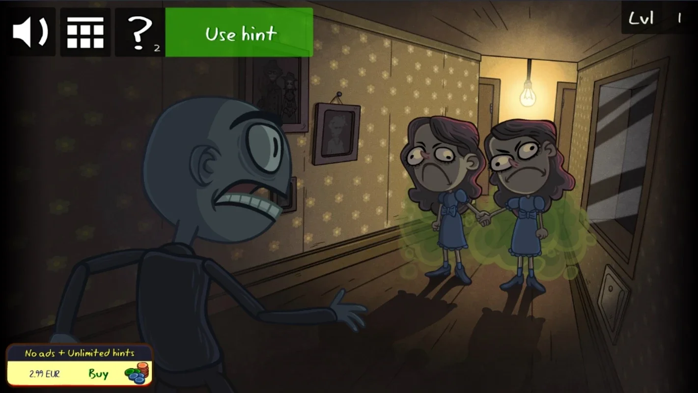 Troll Face Quest Horror 2 on Android: Horror - Movie - Inspired Puzzles