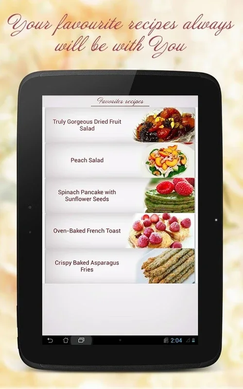 Weight Loss Recipes for Android: Achieve Your Goals