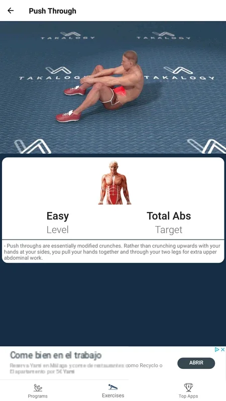 Six Pack for Android - Build Abs of Steel