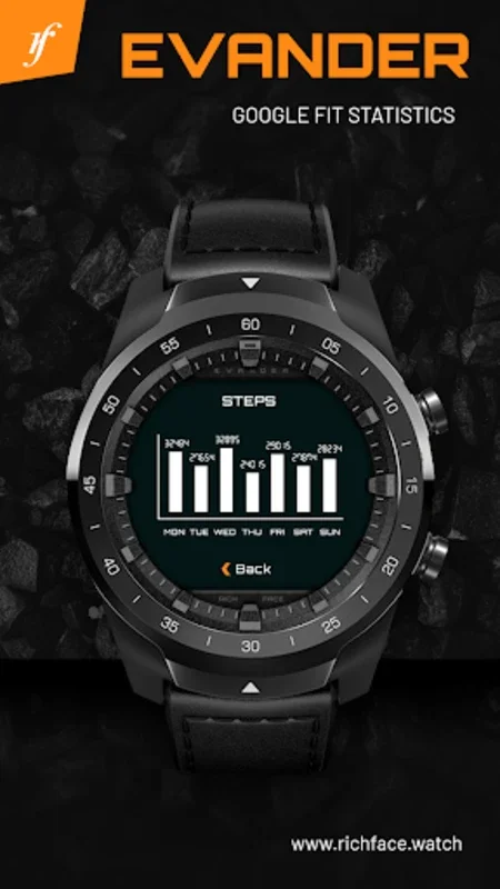 Evander Watch Face for Android - Customize Your Wear OS Device