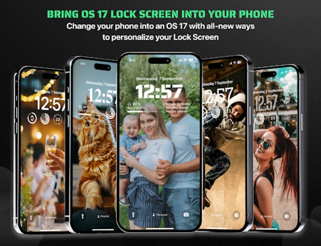 iLock - Lock Screen OS 17 for Android - Customize Your Lock Screen