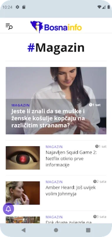 Bosnainfo for Android: Reliable News in Bosnia