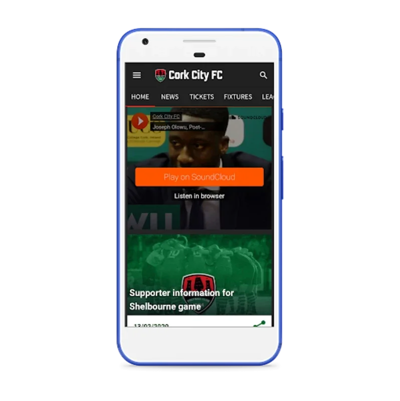 Cork City FC for Android - Ultimate Fan Experience