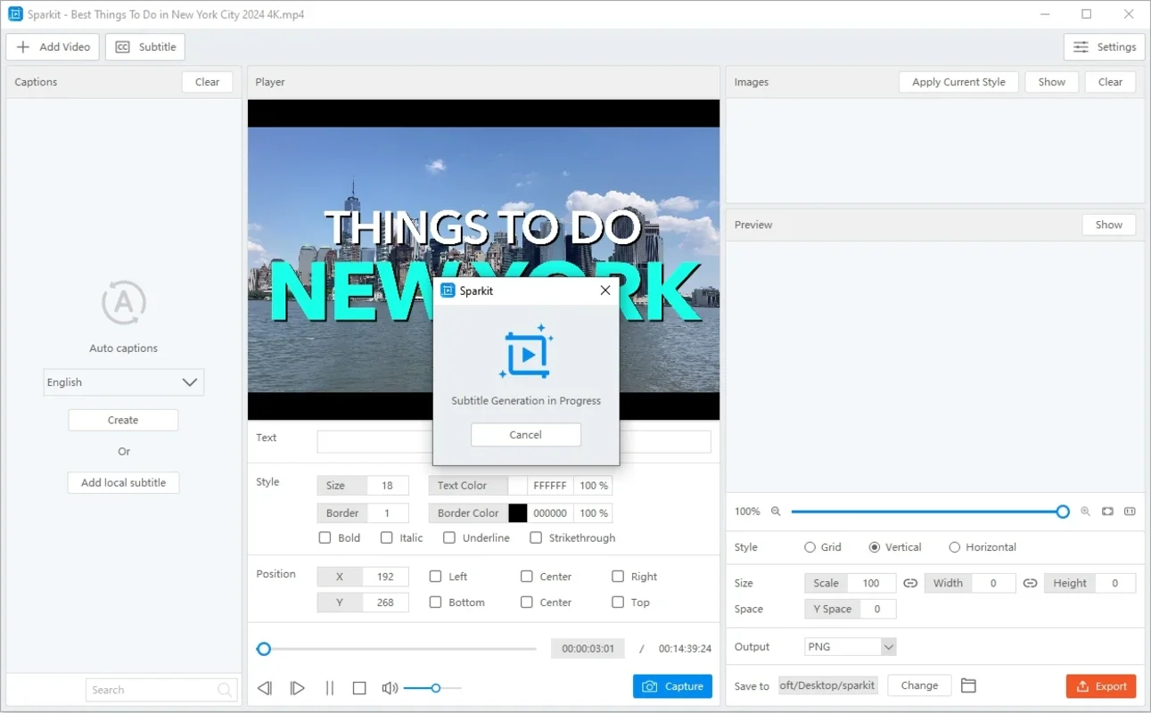 Sparkit for Windows - Transform Videos into Images