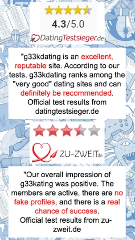 g33kdating - Find Your Geek! for Android