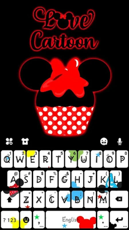 Love Cartoon Doodle Theme for Android - Personalized Typing