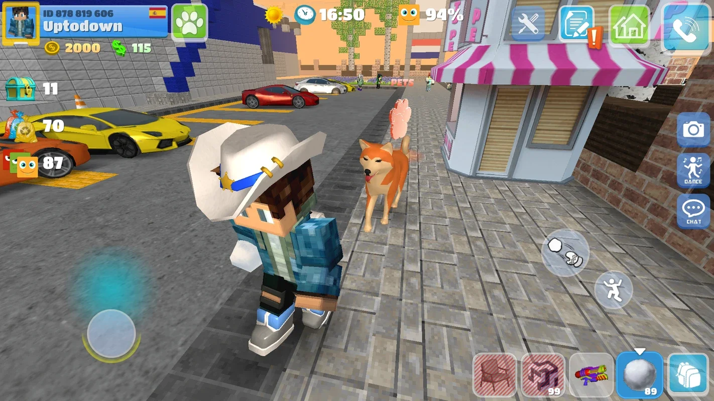 School Party Craft for Android: A Blend of GTA and Minecraft