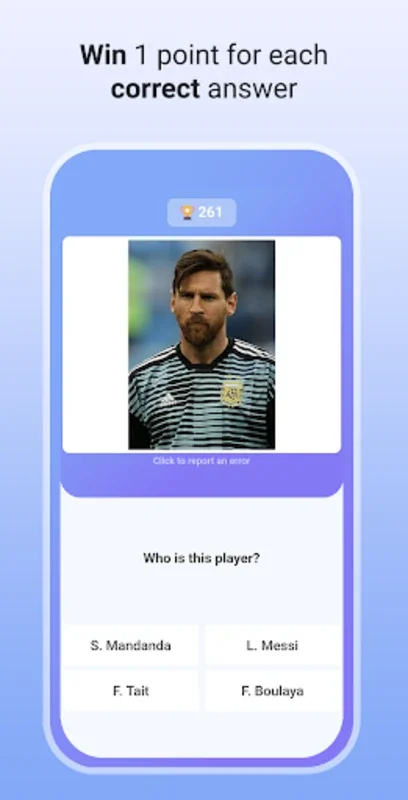 Quiz Soccer - Guess the Name for Android - Identify Top Football Stars