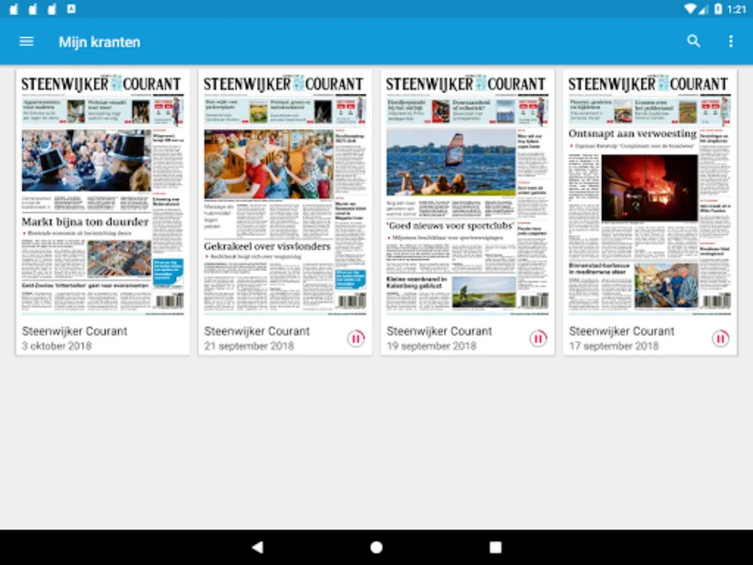 Steenwijker Courant digitale krant for Android - Comprehensive Local News