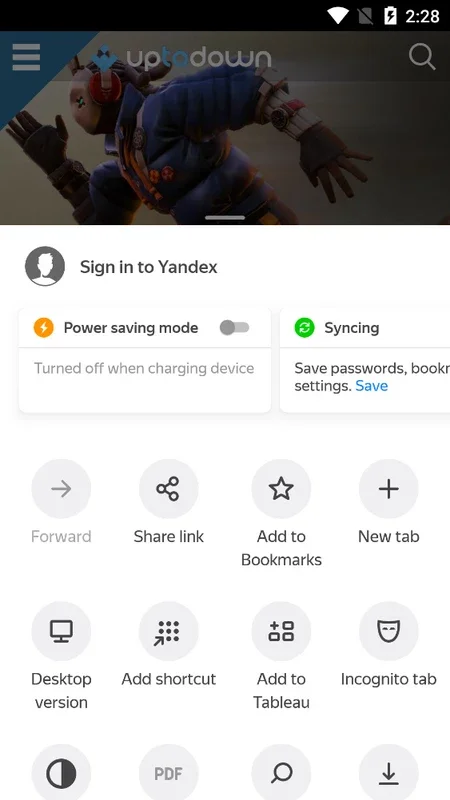 Yandex Browser Beta for Android - Discover New Features