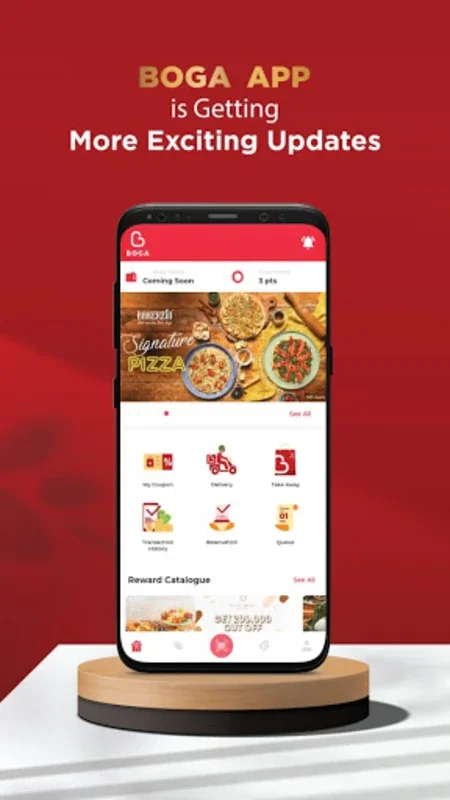 Boga App for Android - Rewards, Delivery, and VIP Privileges