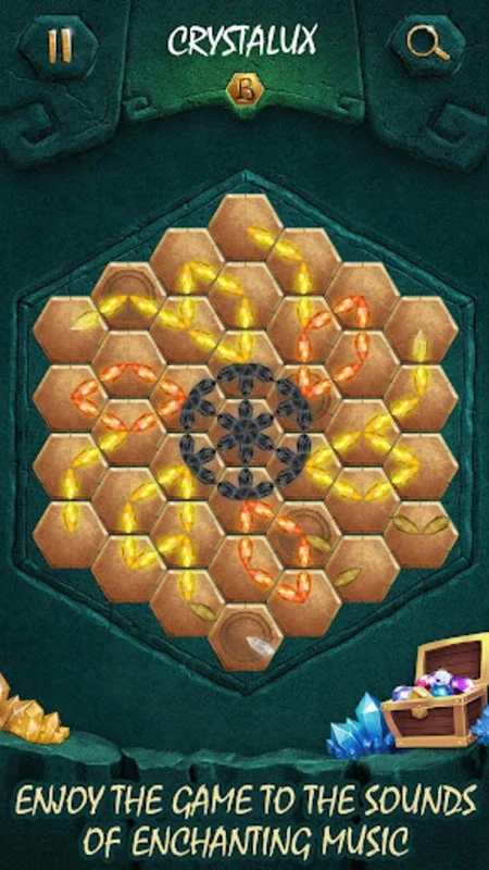 Crystalux: Zen Match Puzzle - Engaging Android Game