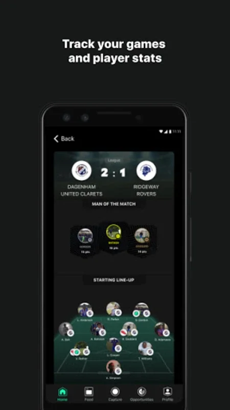 Tonsser for Android - Empowering Soccer Players