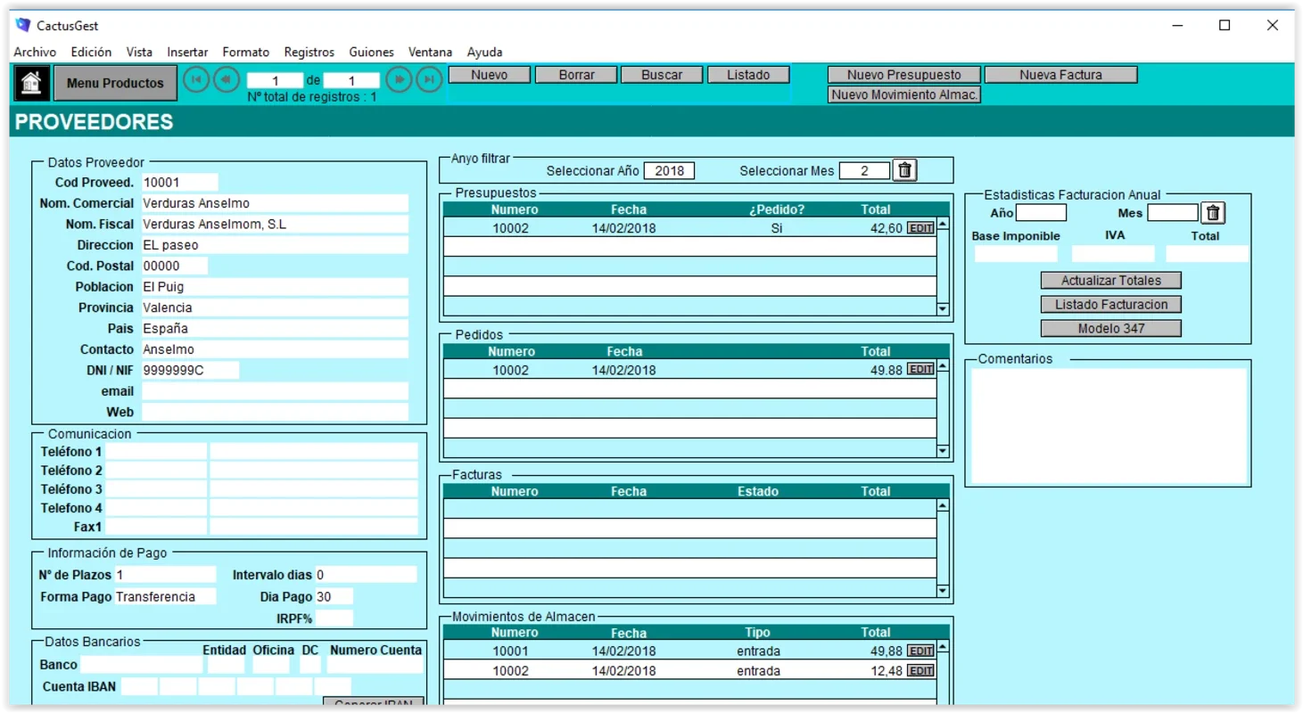 Cactusgest Facturación for Windows: Streamline Your Invoicing