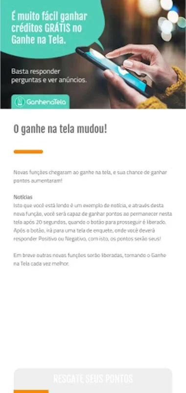 Ganhe na Tela - Ganhe pontos e for Android: Earn Mobile Credits