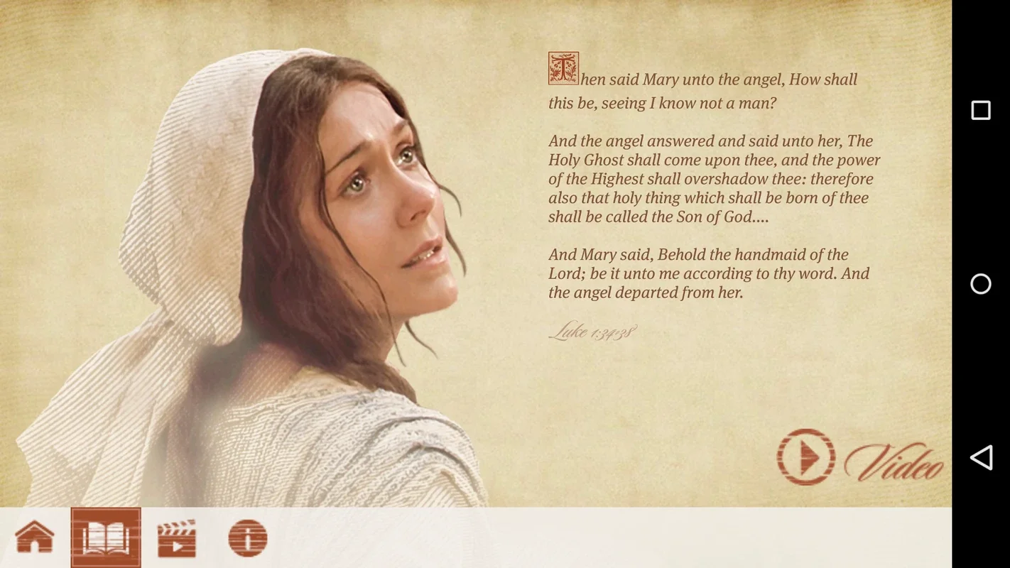 Bible Videos for Android - Immerse in Jesus' Teachings