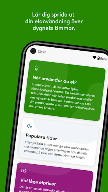 Göteborg Energi for Android - Optimize Electricity Use