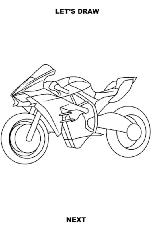 Draw Motorcycles: Sport for Android - No Download Needed