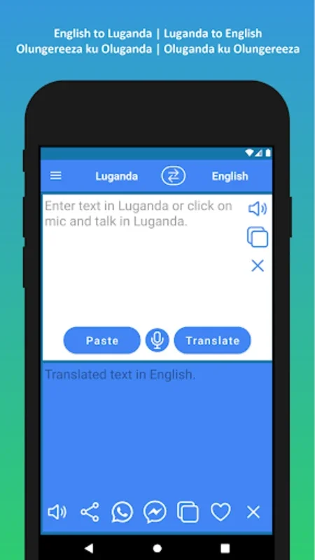 Luganda To English Translator for Android - Download the APK from AppHuts