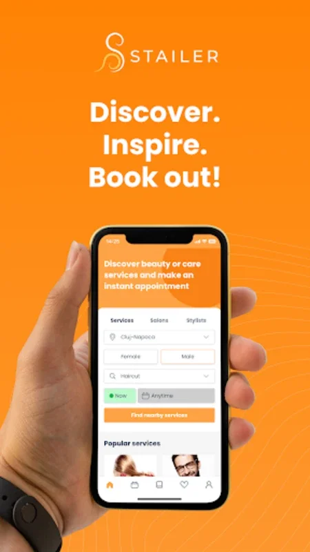 Stailer for Android - Book Beauty Appointments Easily