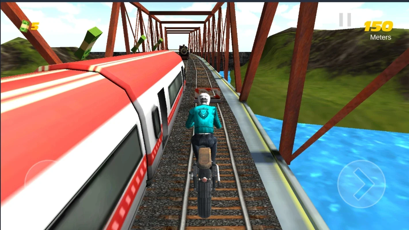 Subway Rider - Train Rush for Android: Thrilling Motorcycle Game