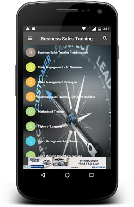 Business Sales Training for Android: Enhance Your Skills