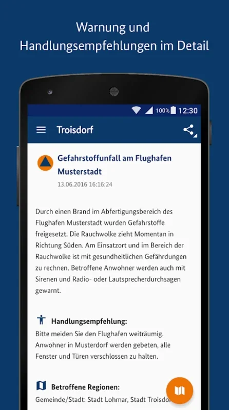 NINA for Android: Stay Informed on German Emergencies