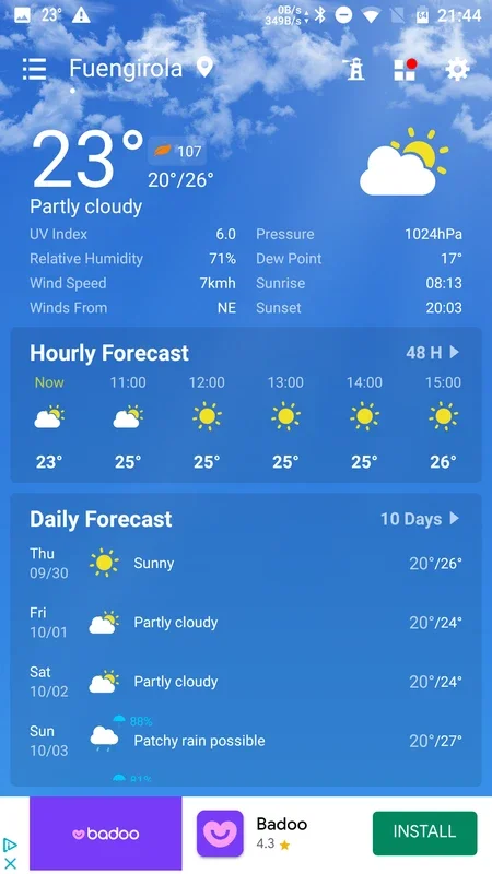 Local Weather Forecast for Android: Accurate Info at Hand