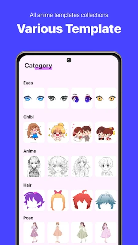 Draw Anime for Android - Create Anime Characters with Ease