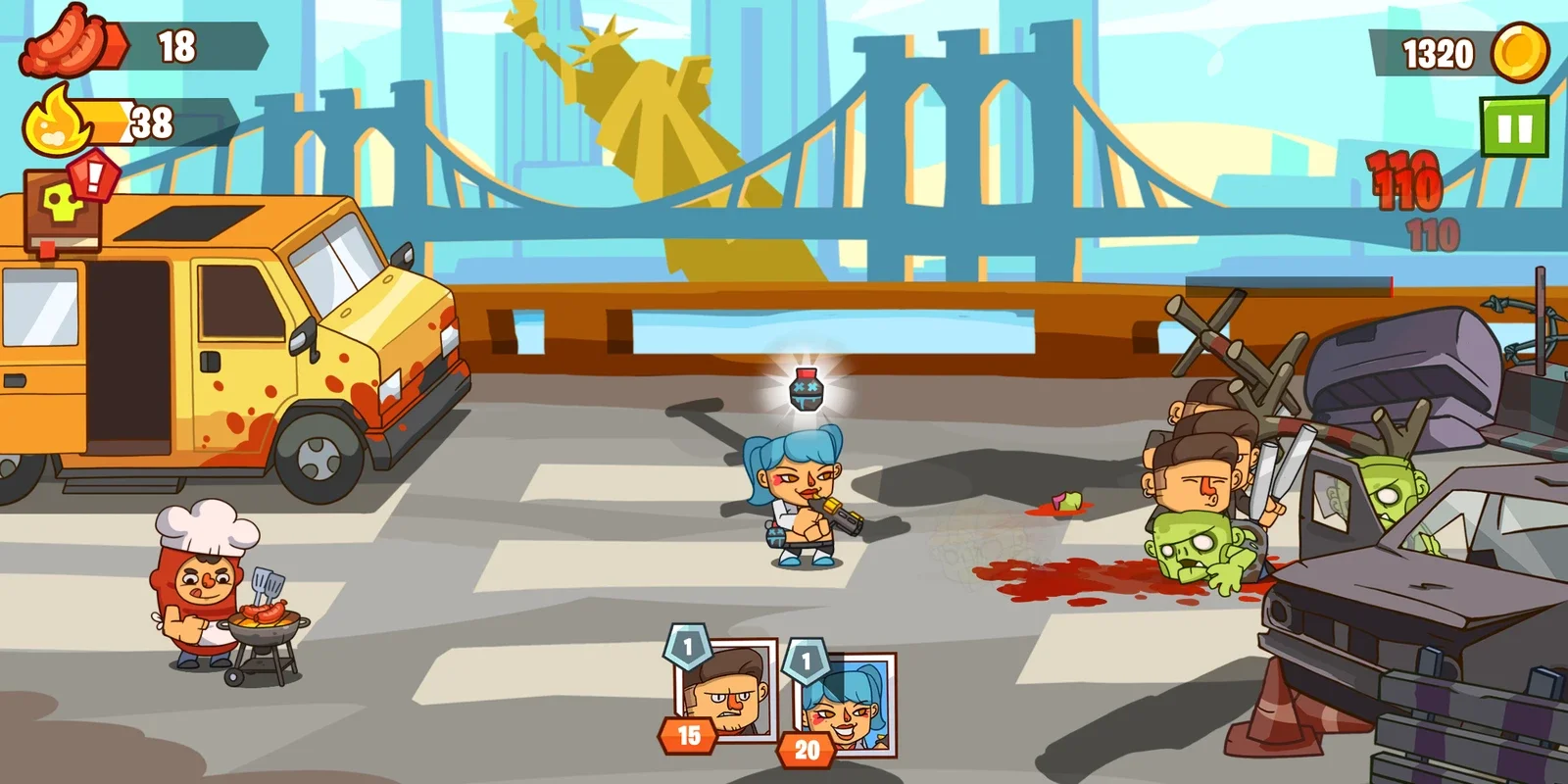 Zombie Defense 2 for Android - Survive the Zombie Apocalypse