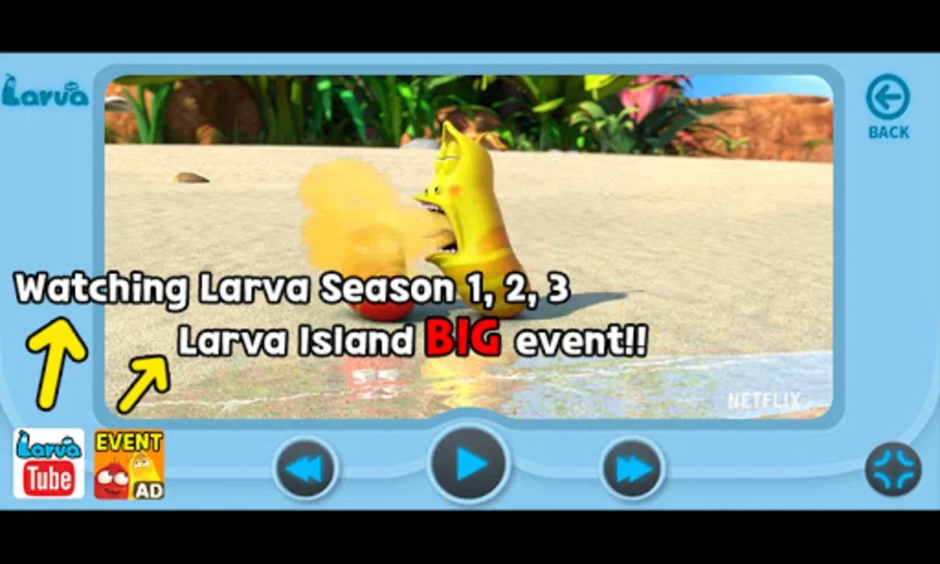 Larva Island Season_01 for Android - Immersive Adventures