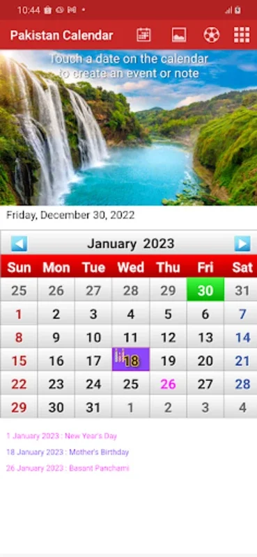 Pakistan Calendar 2023 for Android: Customize & Track