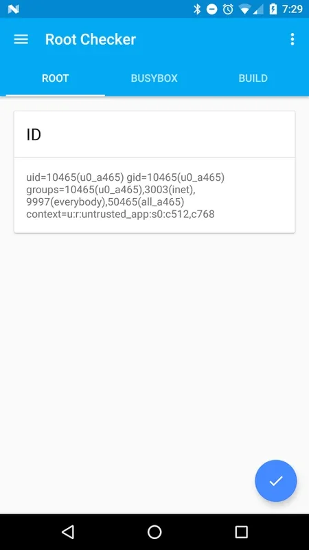 Root Checker (Burrow Apps) for Android: Verify Root Access